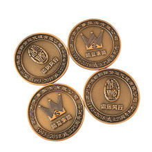 Free Sample Die Casting 3d Old Design Copper Coins Custom Copper Coin